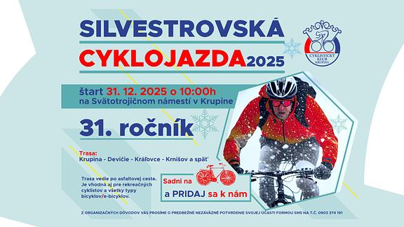 Silvestrovská cyklojazda 2025
