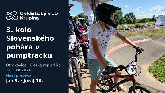 3. kolo Slovenského pohára v pumptracku v Otrokoviciach